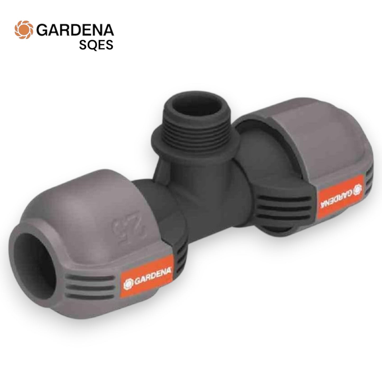 Déviation en T 25 mm x 15/21 Mâle GARDENA Réf. 2786-20 — Dérivation Réseau Arrosage, Étanchéité Parfaite, Système Irrigation | SQES Tunisie
