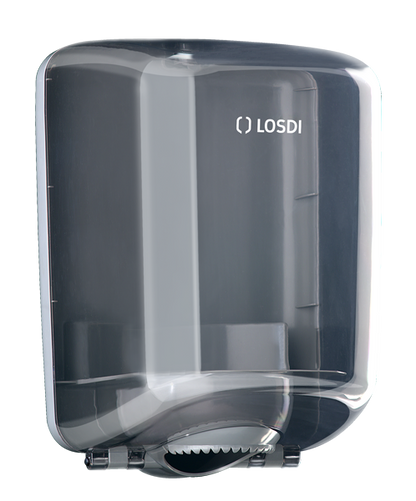 LOSDI Distributeur de Papier à Rouler ABS Fumé ELEGANCE