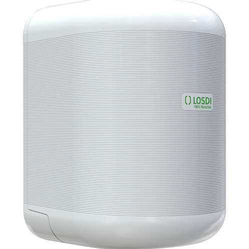 LOSDI Distributeur Papier Alimentation Centrale Blanc  - CP-3010-B