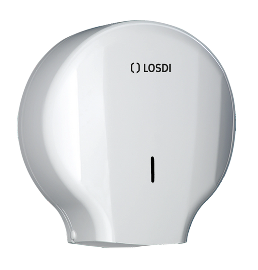 Distributeur Papier Hygiénique Jumbo ABS Blanc ELEGANCE LOSDI CP-0204-B