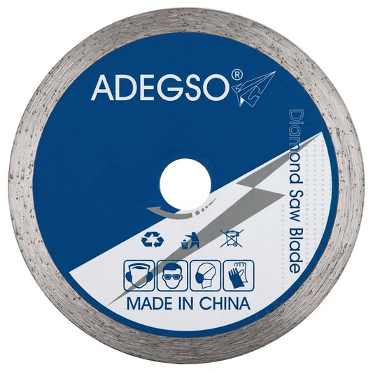 Disque diamant céramique 115 mm ADEGSO AD-30065 — Disque diamant 115 × 22,2 mm pour coupe céramique compatible | SQES Tunisie
