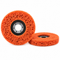 Disque de polissage orange 115 mm pour inox et métaux | SQES Tunisie
