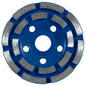 Disque de ponçage double 115 mm ADEGSO AD-30359 — Meule diamantée double rangée Diamond Grinding Wheel 4,5 pouces | SQES Tunisie
