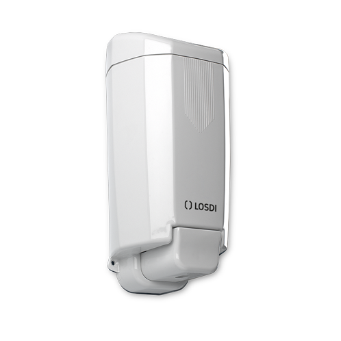 LOSDI Distributeur de Savon Liquide ABS 1L Blanc - Gamme Élégance CJ-1006-B