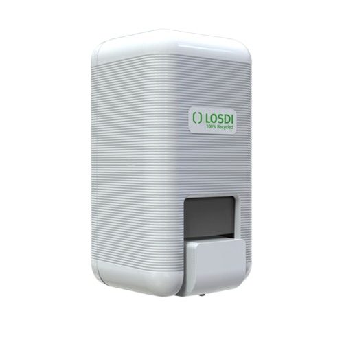 LOSDI Distributeur de Savon Liquide 1L Blanc - Gamme ECO-LUXE CJ-3003-B