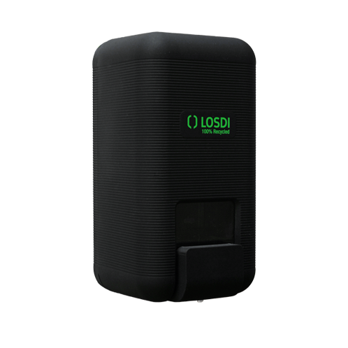 LOSDI Distributeur de Savon Liquide 1L Noir Mat  - Gamme ECO-LUXE CJ-3003-MT