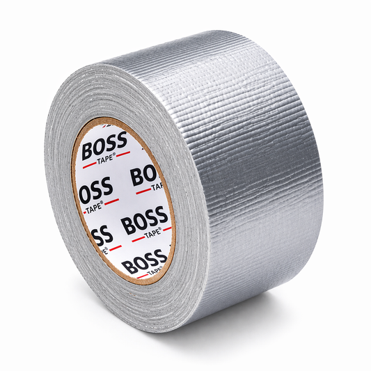 Duct Tape argent BOSS TAPE 48mm toile américaine étanche multiusage 10m 25m | SQES Tunisie
