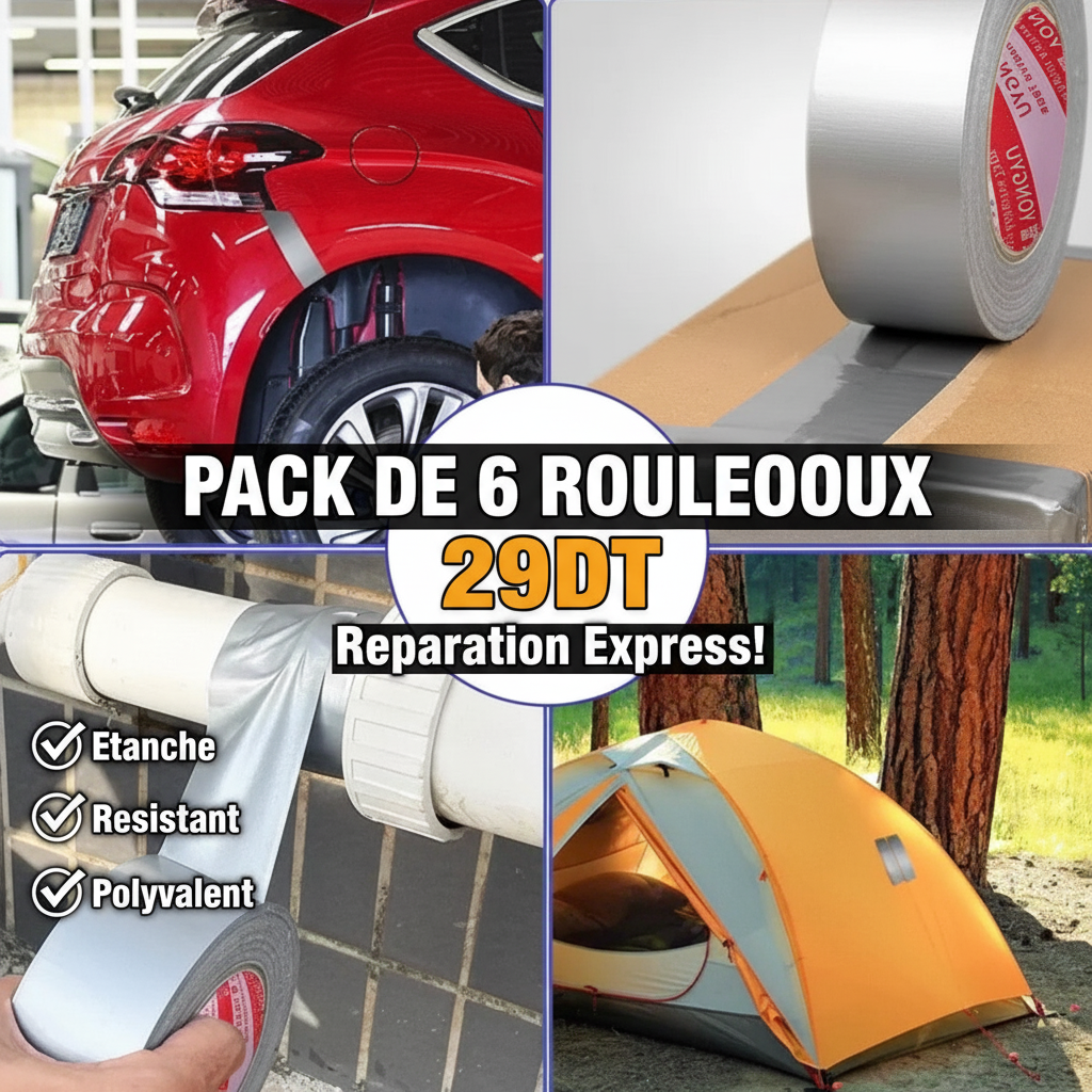 Duct Tape Pack 6 - Réparation Express