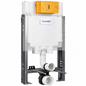 Bâti-support WC DURAVIT DuraSystem avec réservoir encastré 3/6 L pour cloison maçonnée et commande mécanique frontale
