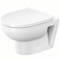 Cuvette WC suspendue compacte DURAVIT No. 1 Rimless blanc brillant, profondeur 48 cm
