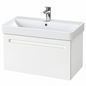Meuble sous lavabo suspendu DURAVIT No. 1 blanc mat 54 cm, un tiroir avec fermeture amortie
