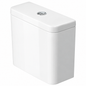 Réservoir WC équipé DURAVIT No. 1 blanc brillant, double chasse 6/3 litres et bouton chromé
