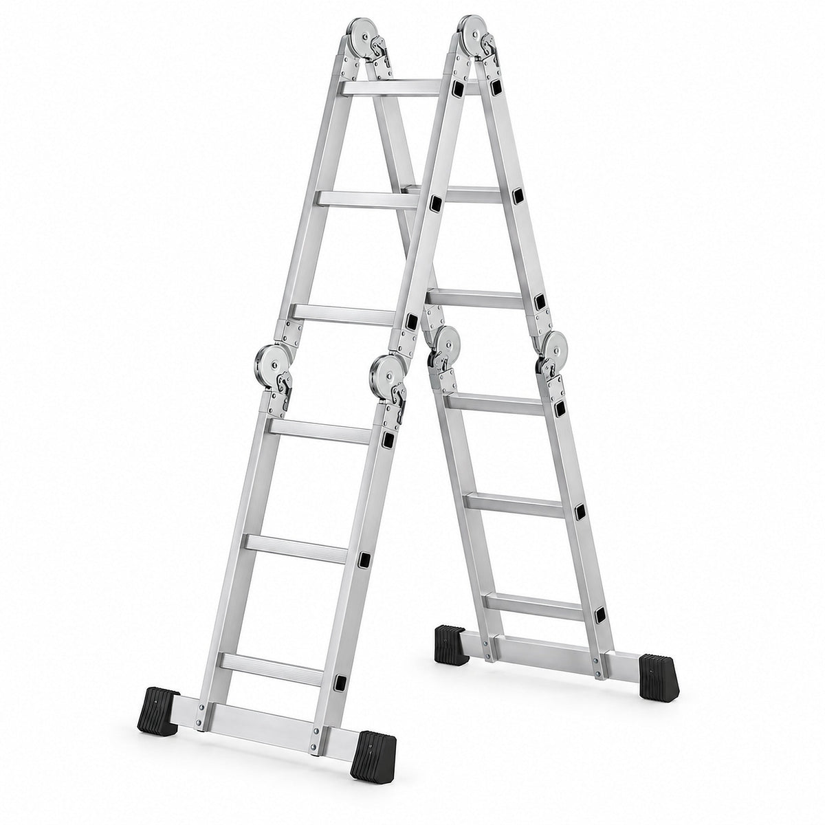 Échelle articulée multifonction 4x4 modèles 604B et 605B, rendu illustratif HD sur fond blanc