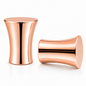embout aluminium NOVA DN25 finition or rosé brillant, lot 2 pcs, design élégant, SQES Ariana Menzah 8 Tunisie