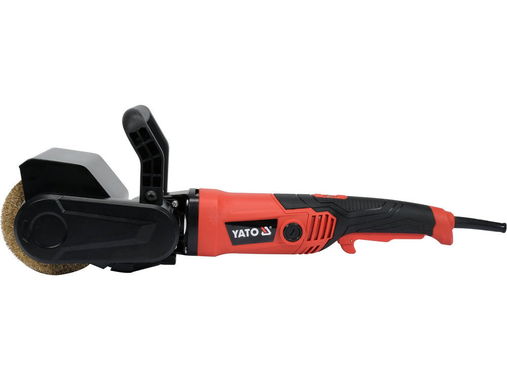 Ponceuse Satineuse YATO YT-81953 — 1300W Rouleau 120mm Bois & Métal Inox