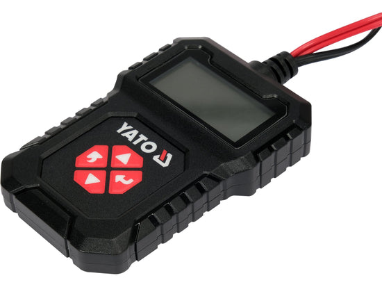 Testeur de Batterie Digital YATO YT-83114 — 12V LCD CCA 100-2000A Plomb AGM EFB Gel
