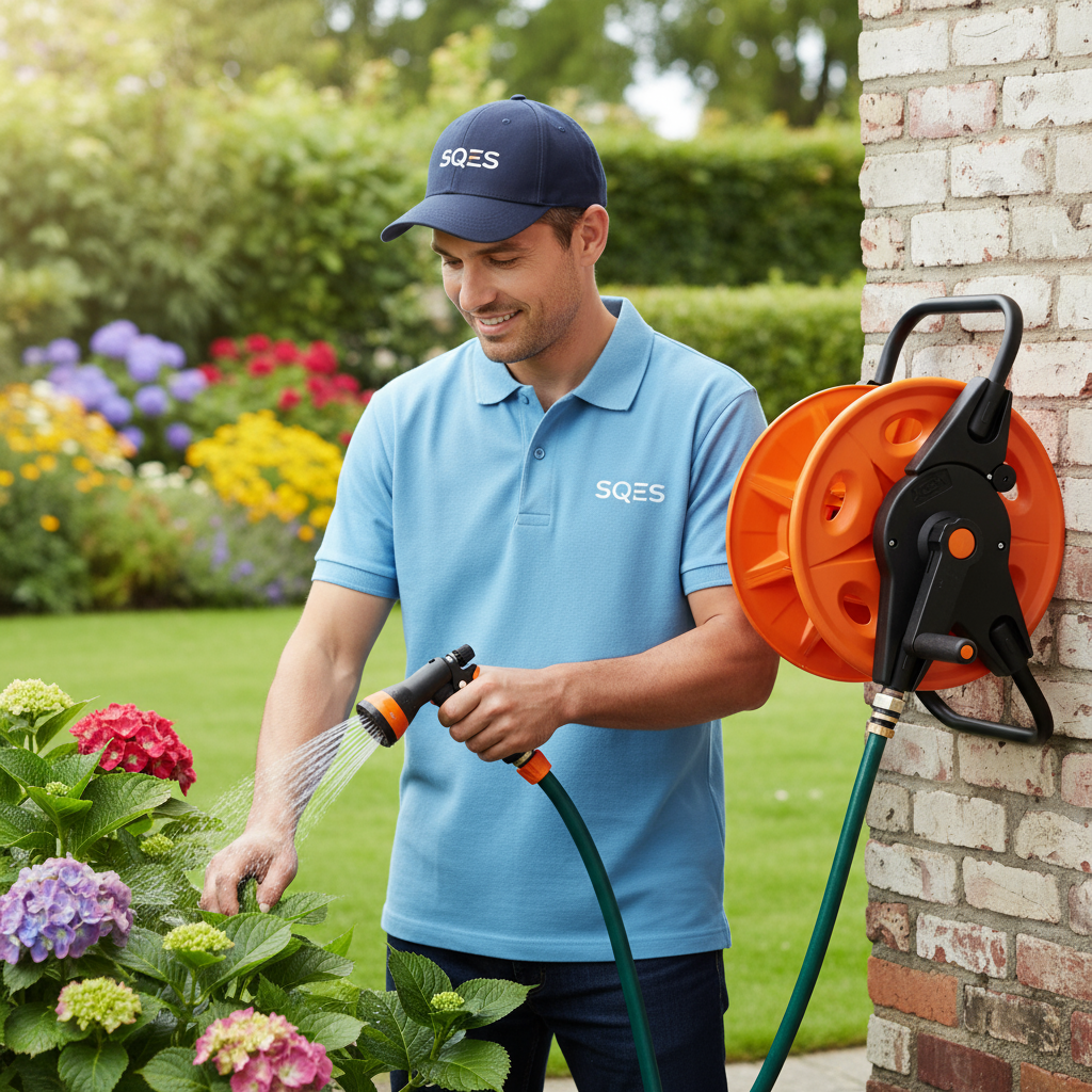 Enrouleur ACEM - Utilisation jardin 9:16