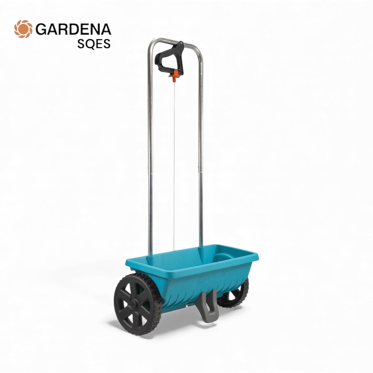 GARDENA Épandeur — Engrais L 12.5 Roues Réf. 432-20 — Épandage Uniforme Grandes Surfaces, 12,5 L | SQES Tunisie
