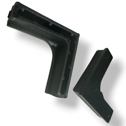 Embout 40×40 cornière - 20pcs NOIR - SQES