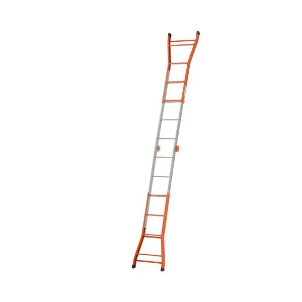 Escabeau Télescopique Multifonctions - 5m+5m Marches - SQES