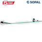 Étagère de Lavabo en Verre SOPAL Série Yasmine SB35A04 — Rangement Salle de Bain avec Garde-Corps | SQES Tunisie
