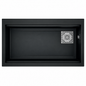 Évier granit RealStone LİKYA A03 Noir, réf. A0366010113, une cuve, 755 × 470 mm, pour meuble de 800 mm minimum, usage cuisine | SQES Tunisie
