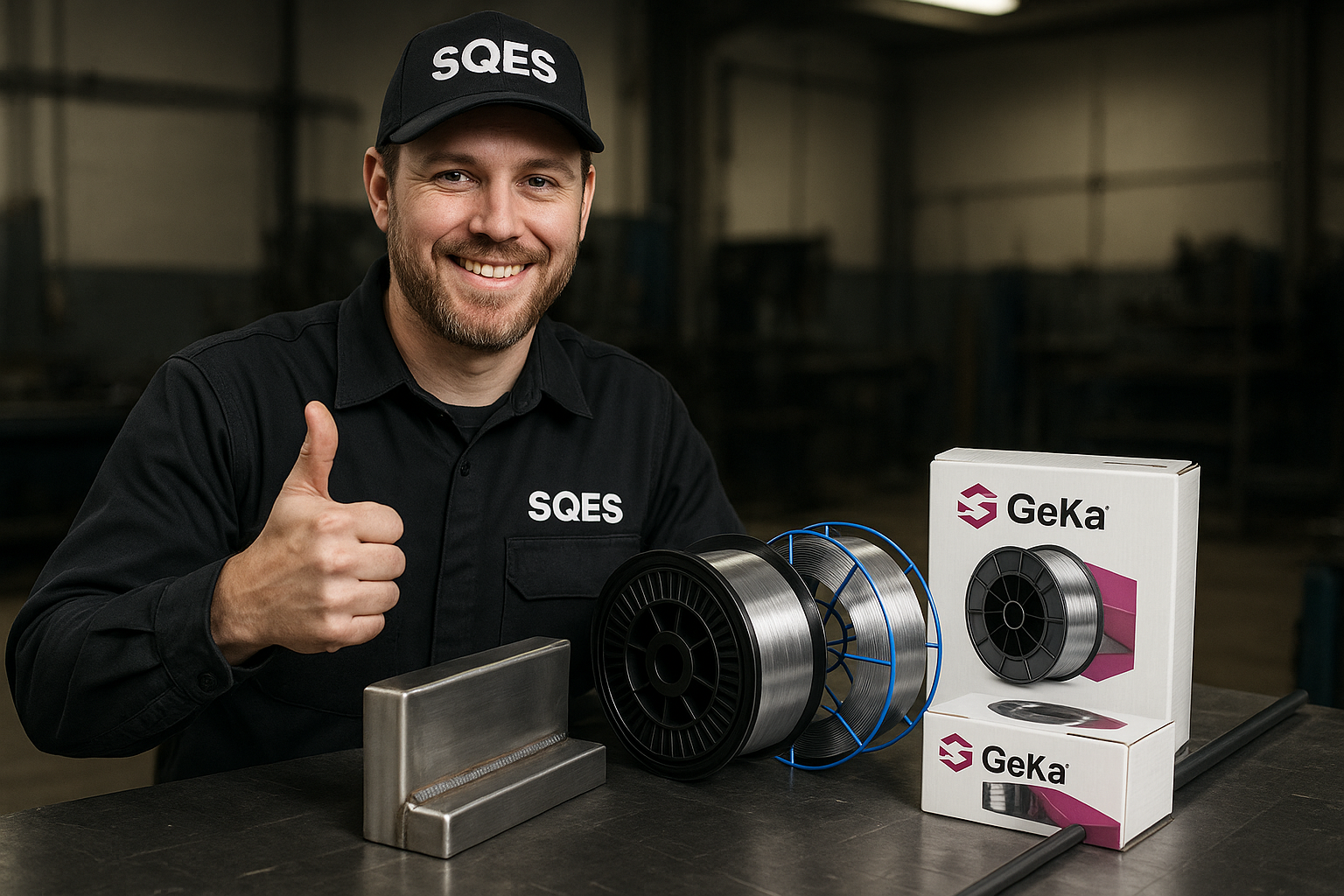 Expert SQES approuve les fils inox Geka