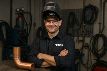 Expert SQES confiant bras croisés