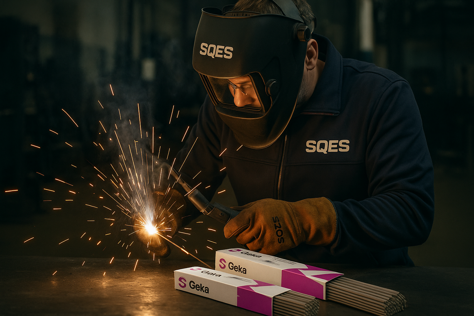 Expert SQES en action avec électrodes Geka