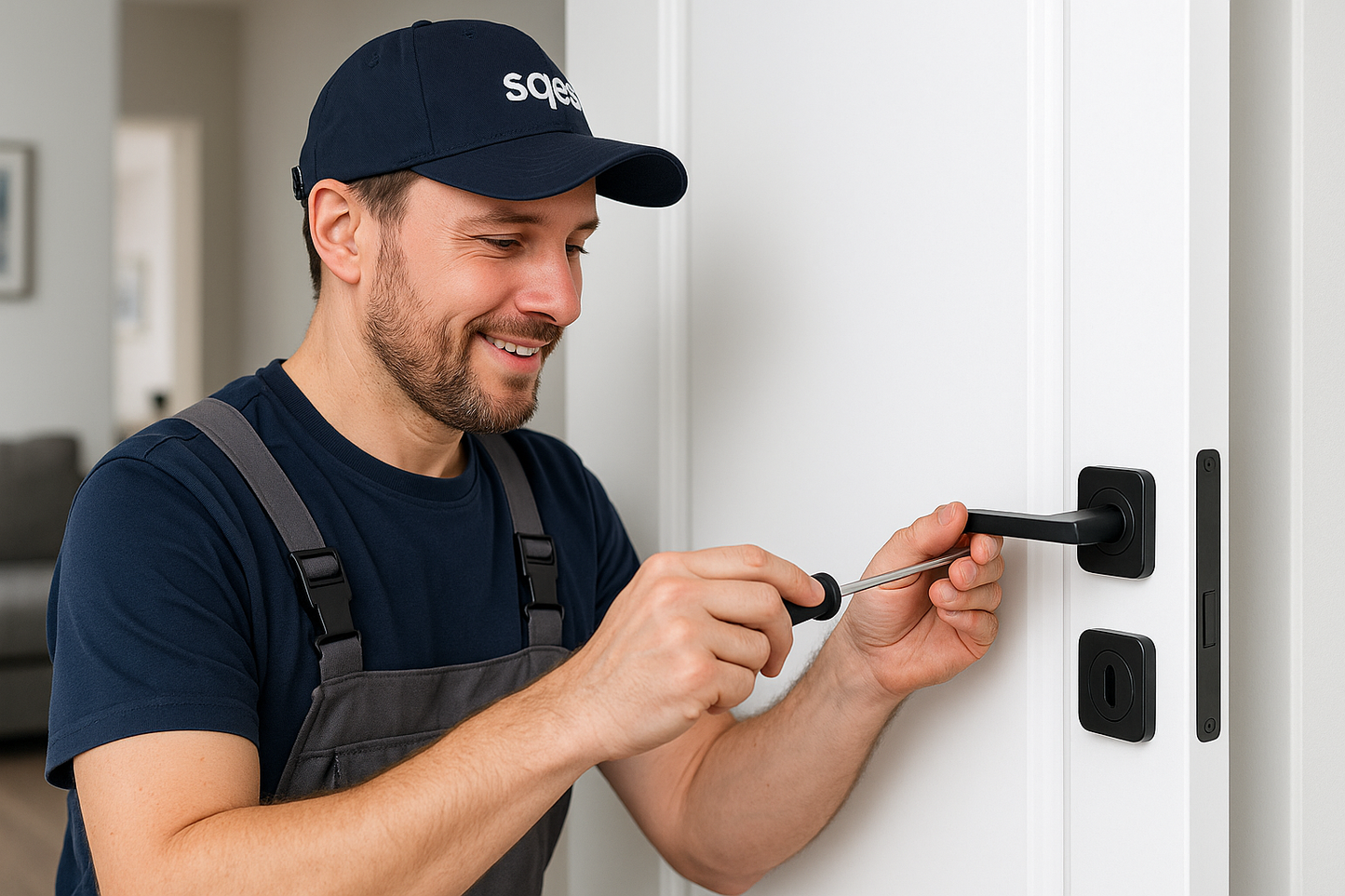 Expert SQES installant Quadro noire