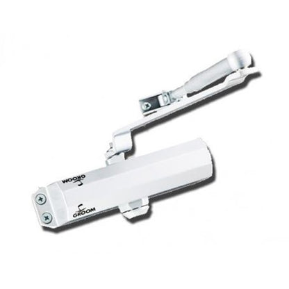 Ferme porte Groom Blanc 310 - Bras Compas 60kg - SQES Tunisie