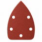 Lot de 5 feuilles abrasives VALEX grain P80, format 140 × 100 mm, forme goutte et fixation auto-agrippante pour ponceuse palmare | SQES Tunisie
