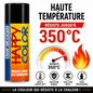  Peinture Spray Noir Haute Température 400ml Saratoga Happy Color – Résiste 350°C – SQES Tunisie