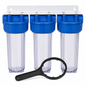 Filtre Triple 3/4" – Filtration Traitement Eau Plomberie – CEG Réf. 713BAN30 | SQES Tunisie
