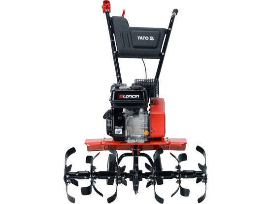 Motobineuse à Essence YATO YT-85591 — 196cc LONCIN 4,1kW 6 Lames 260mm