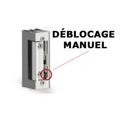 Gâche électrique JIS 12V à sécurité RF822