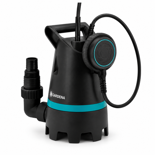 GARDENA 10500 BASIC — Pompe de Relevage Eaux Chargées 400W Réf. 9008-47 | SQES Tunisie
