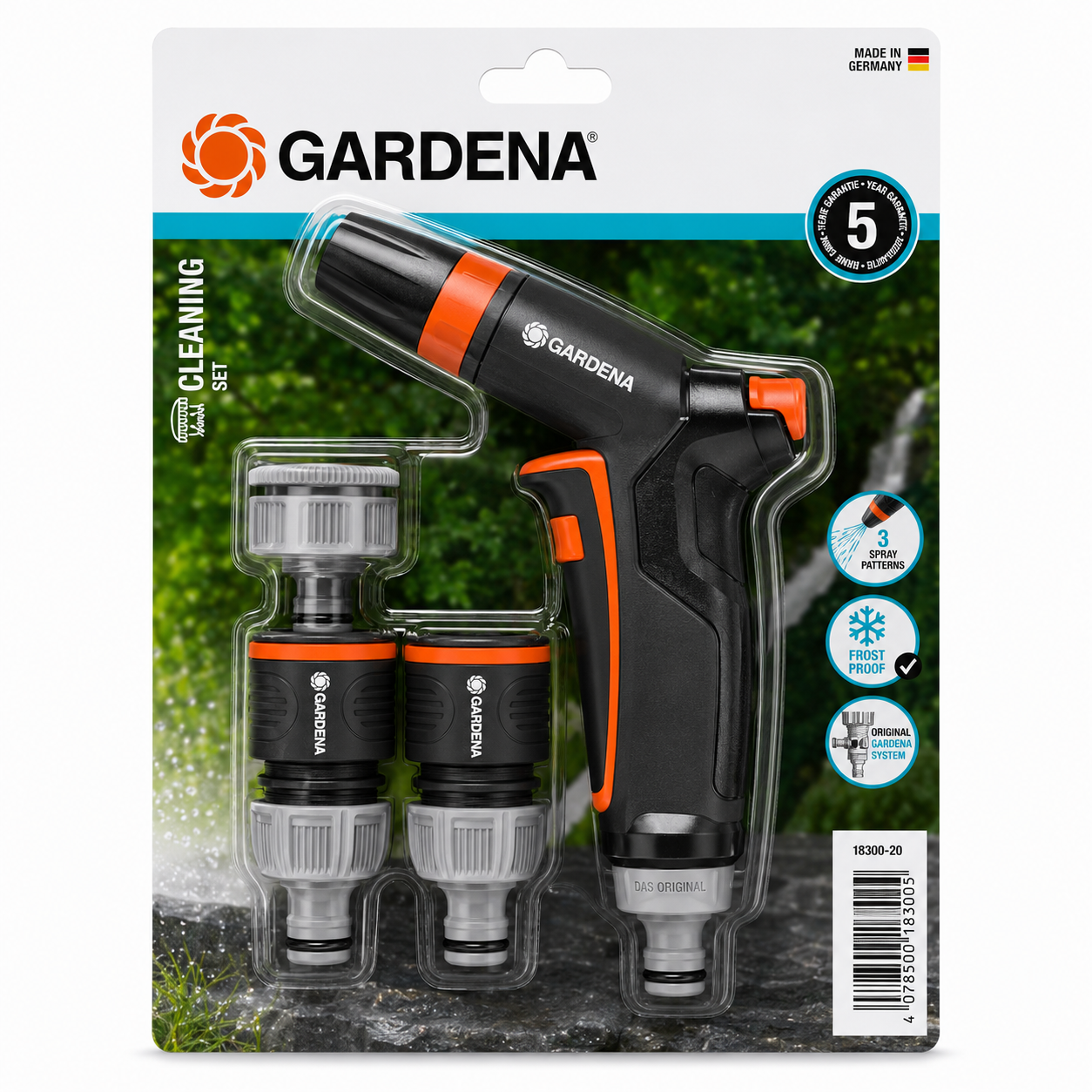 GARDENA Kit Premium Basic Set — Accessoires d'Arrosage Réf. 18298-20 | SQES Tunisie

