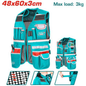 Gilet Porte-Outils TOTAL TTVT16025 – 17 Poches Maille Aérée 3 kg