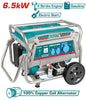 Groupe Électrogène TOTAL TP165006 2.5kW Max 2.8kW Moteur 4T OHV 210cc Démarrage Électrique Réservoir 15L — SQES Tunisie
