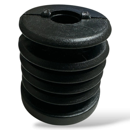 Embout Rond a écrou M10 pour Pied de meuble - 10 pcs 35mm intérieur NOIR - SQES