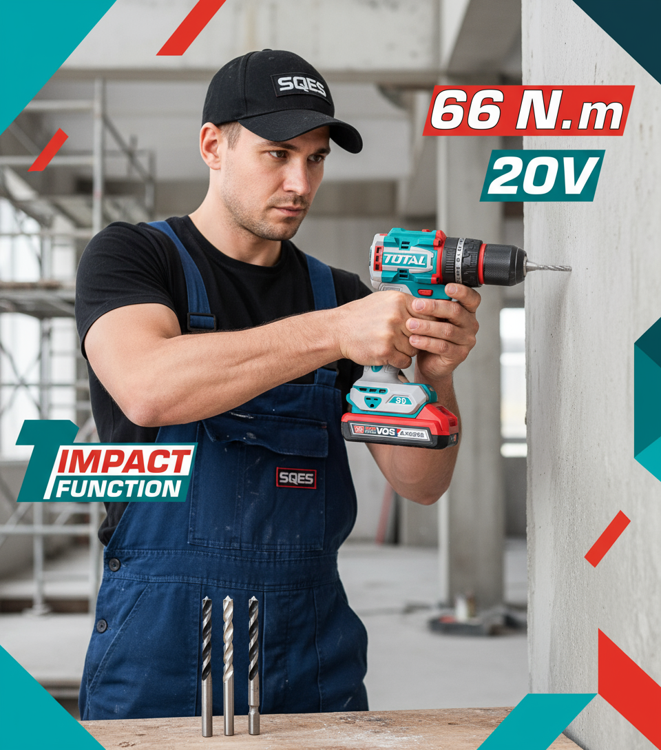 Image story 9:16 - Perceuse avec bricoleur SQES