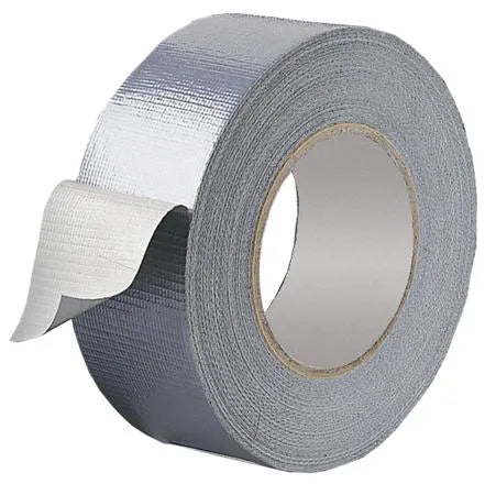 BOSSTAPE Ruban de Réparation étanche, Gaffeur multiusage, Toile américain ARGENT - SQES