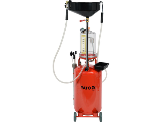 Vidangeur d'Huile Pneumatique 70L avec Cuve de Contrôle 10L