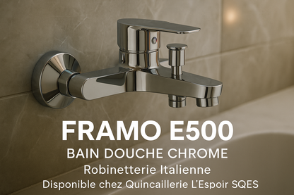 Mitigeur Bain Douche FRAMO E500 Chrome - Story Instagram