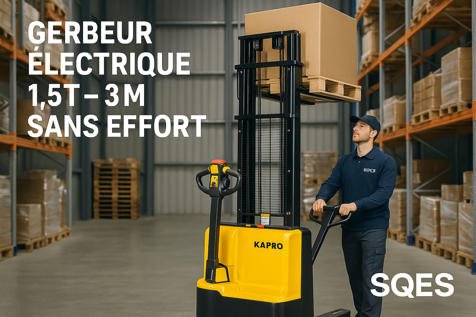 Gerbeur Électrique 1.5T - Story format