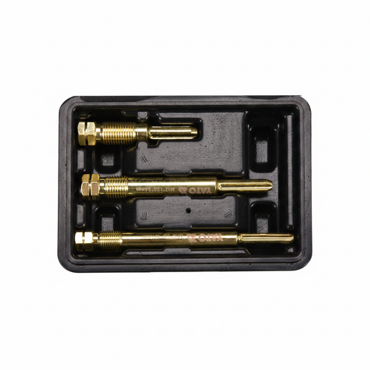 Kit 3 alésoirs nettoyage bougie préchauffage YATO YT-05341 vue intérieure coffret