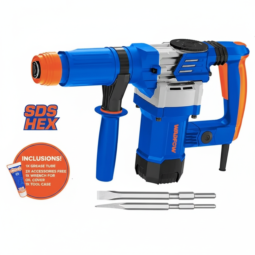 Marteau de démolition WADFOW SDS-HEX