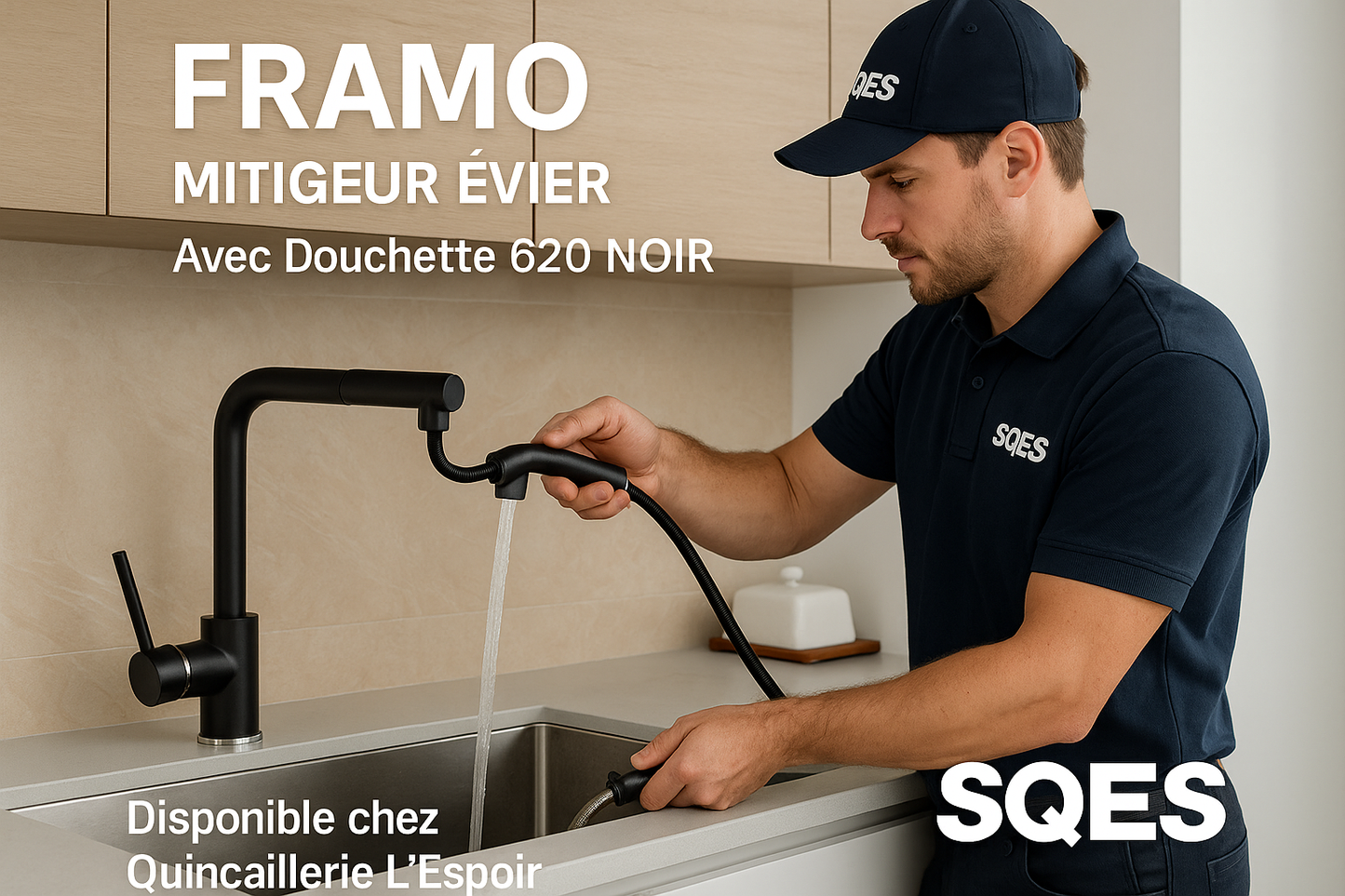 FRAMO Mitigeur Douchette NOIR Story Instagram