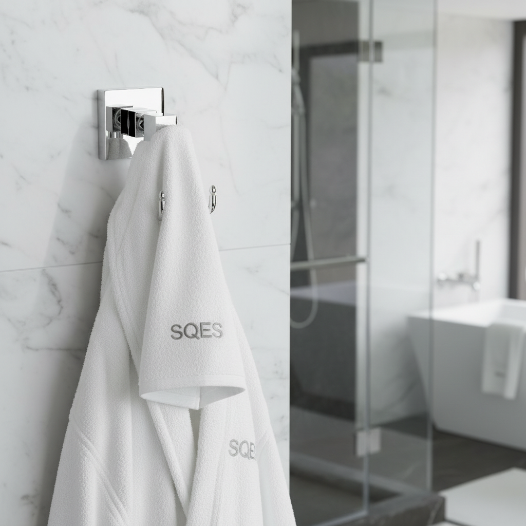 Patère Double Chrome Camero MIA Porte Vêtement